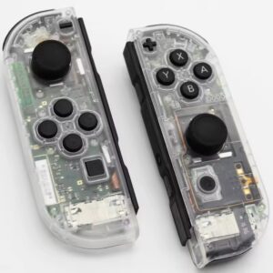 Carcasa JoyCon Transparentă pentru Nintendo Switch – Replacement Shell