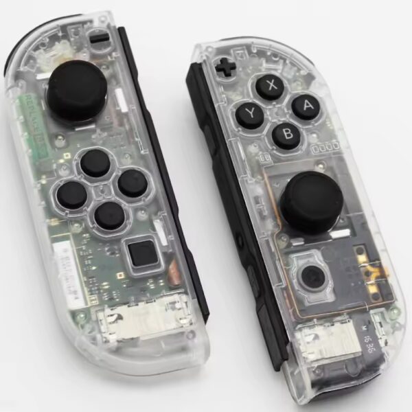 Carcasa JoyCon Transparentă pentru Nintendo Switch – Replacement Shell