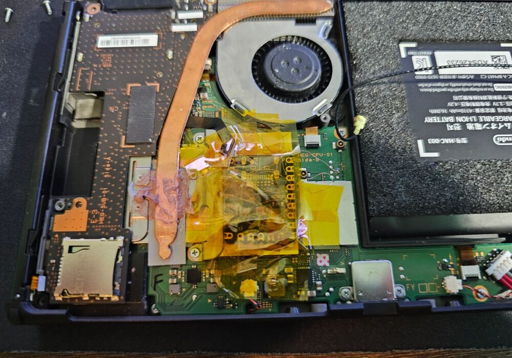 Switch OLED banda kapton
